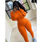 Ribbed Two Piece Set Tracksuit