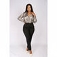 Snake Print Bodysuit