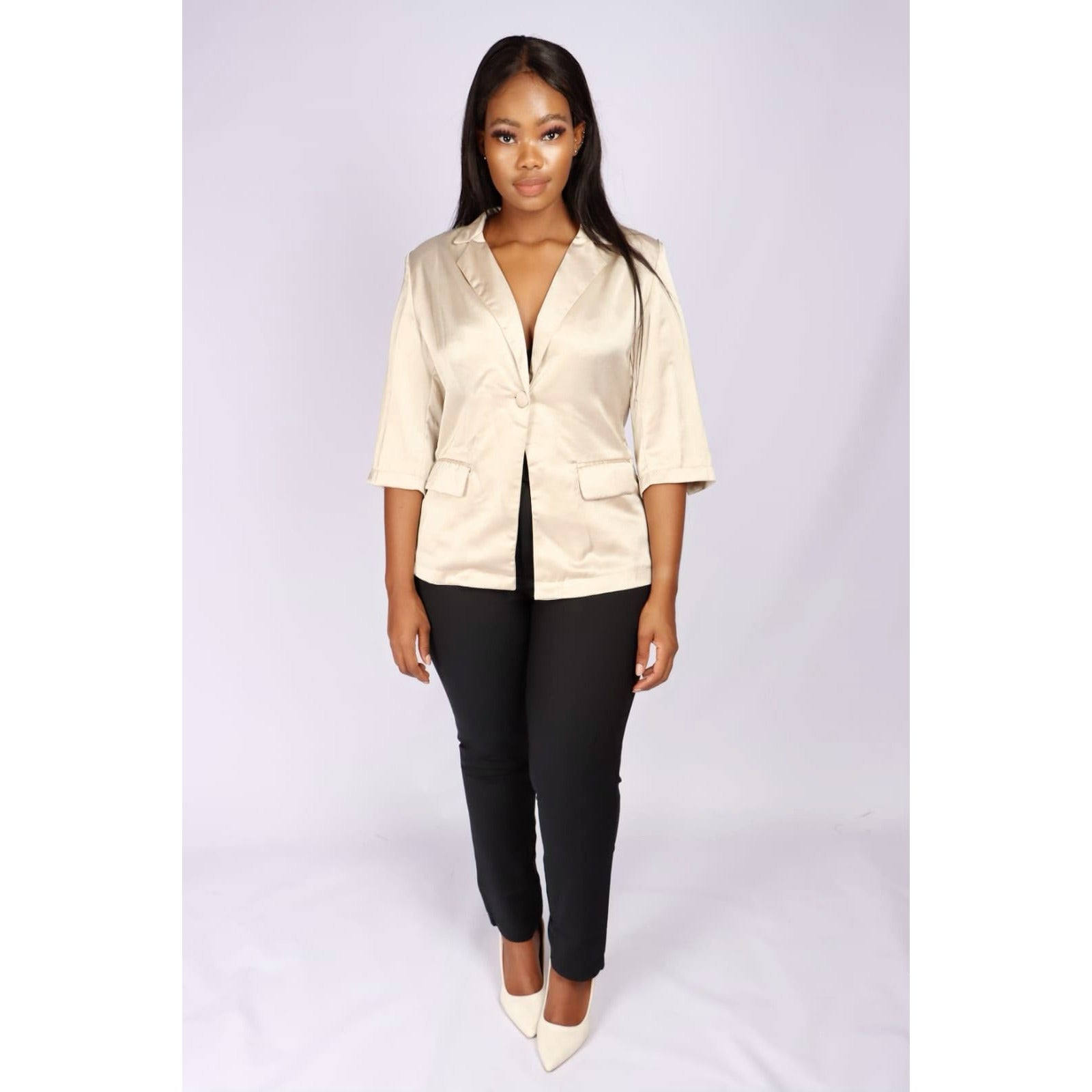 Satin Blazer 