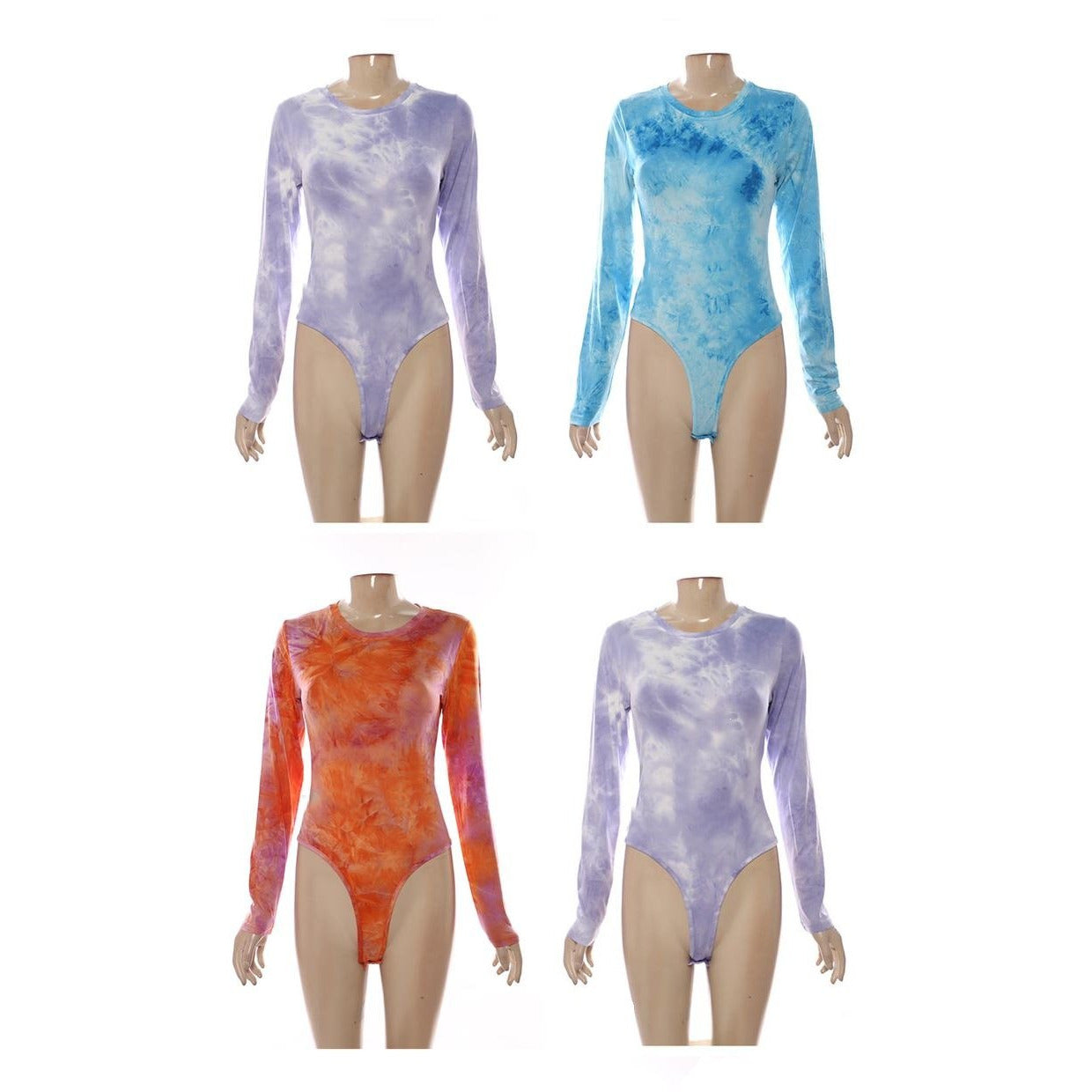 Tie Dye Print  Bodysuit 