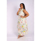 Sleeveless Floral Maxi Dress 