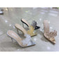 PVC Transparent Crystal Heel 
