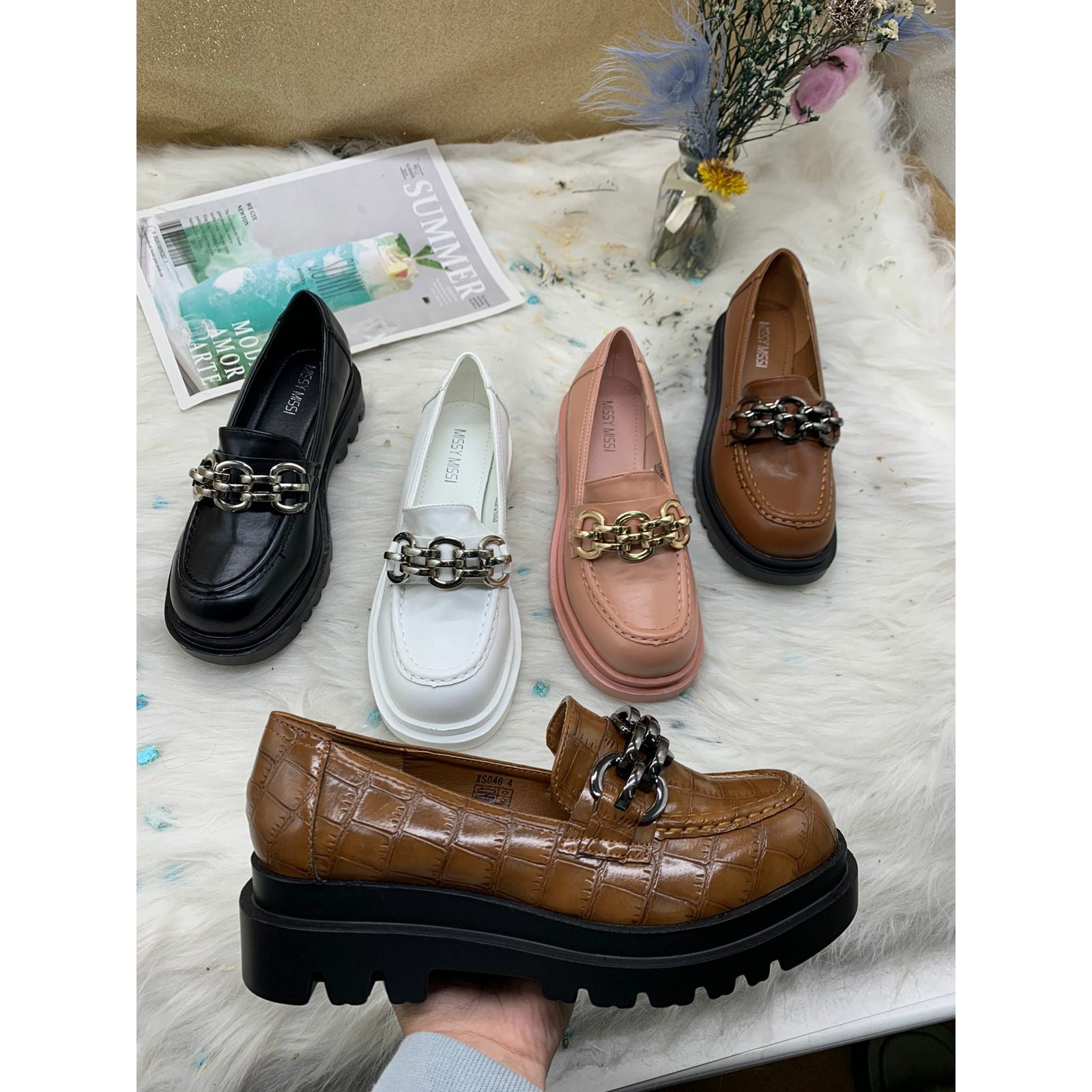 Round Toe Platform Shoes