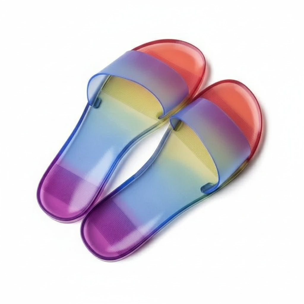 Transparent Plastic Beach Shoes