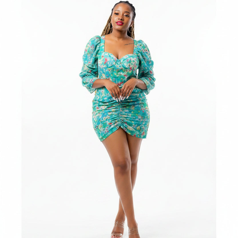 Floral Print Dress