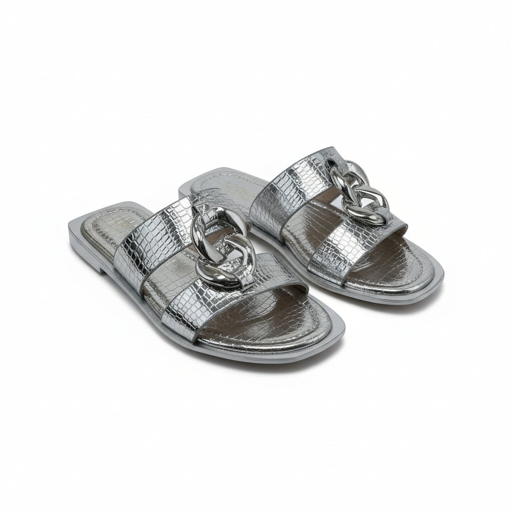 Comfortable Stylish Design Diamond Shiny Sandal