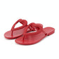 big heart  jelly Flip flop