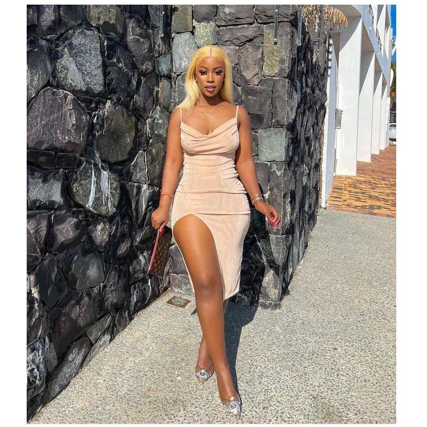 Sexy Split Maxi Dress