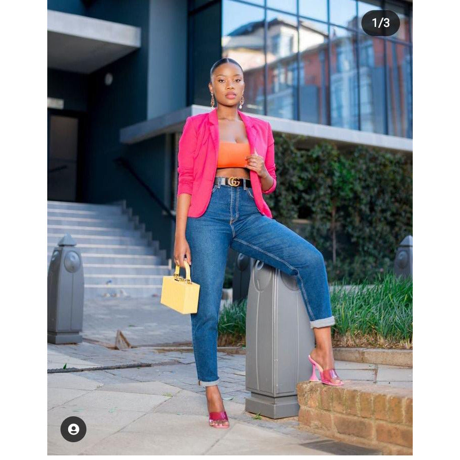 Three Quarter Sleeve Regular Fit Formal Blazer