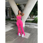 Vintage Satin Outfit Set