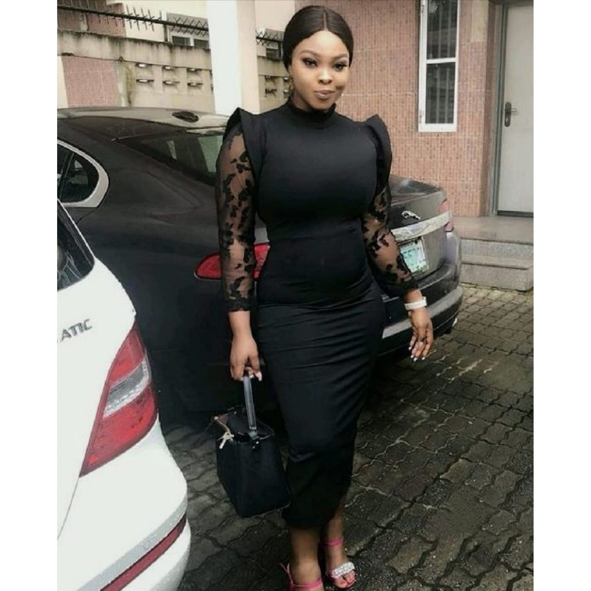 Nited Long Sleeve Bodycon Dress