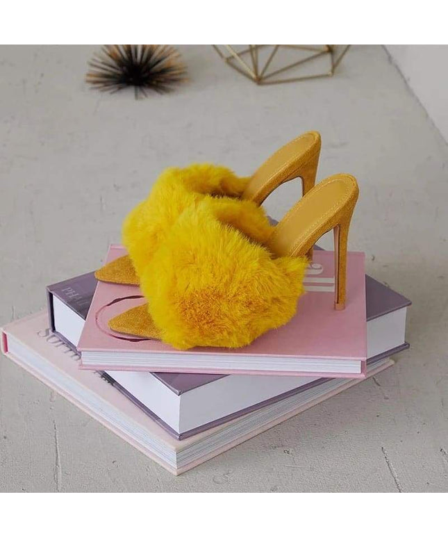 Bunny fluffy shoes