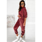 Velvet Tracksuit Set