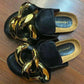 Gold Chain Closed sandels