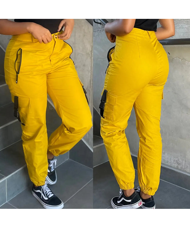 Side Pocket High waist Cargo Pant