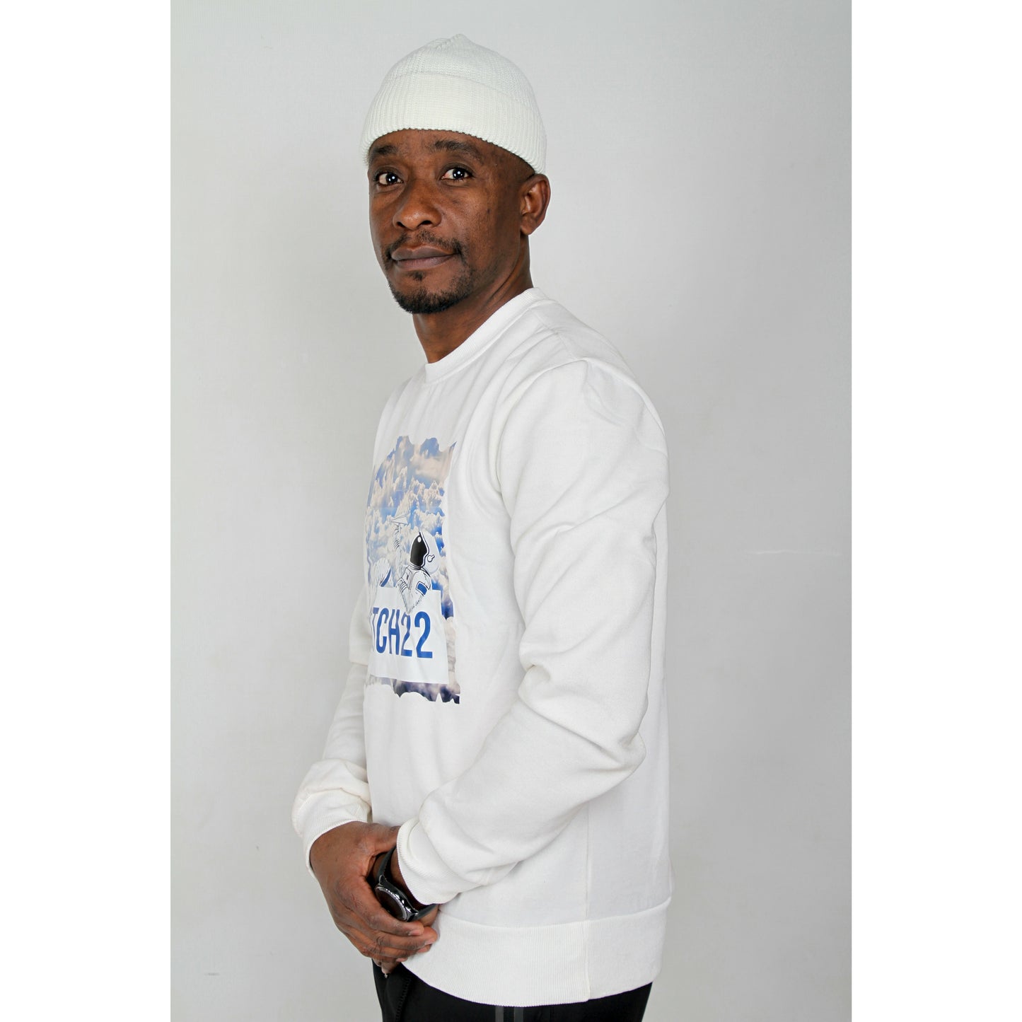 Print Sweater Men's Top