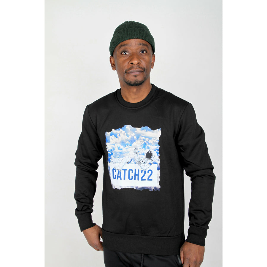 Print Sweater Men's Top