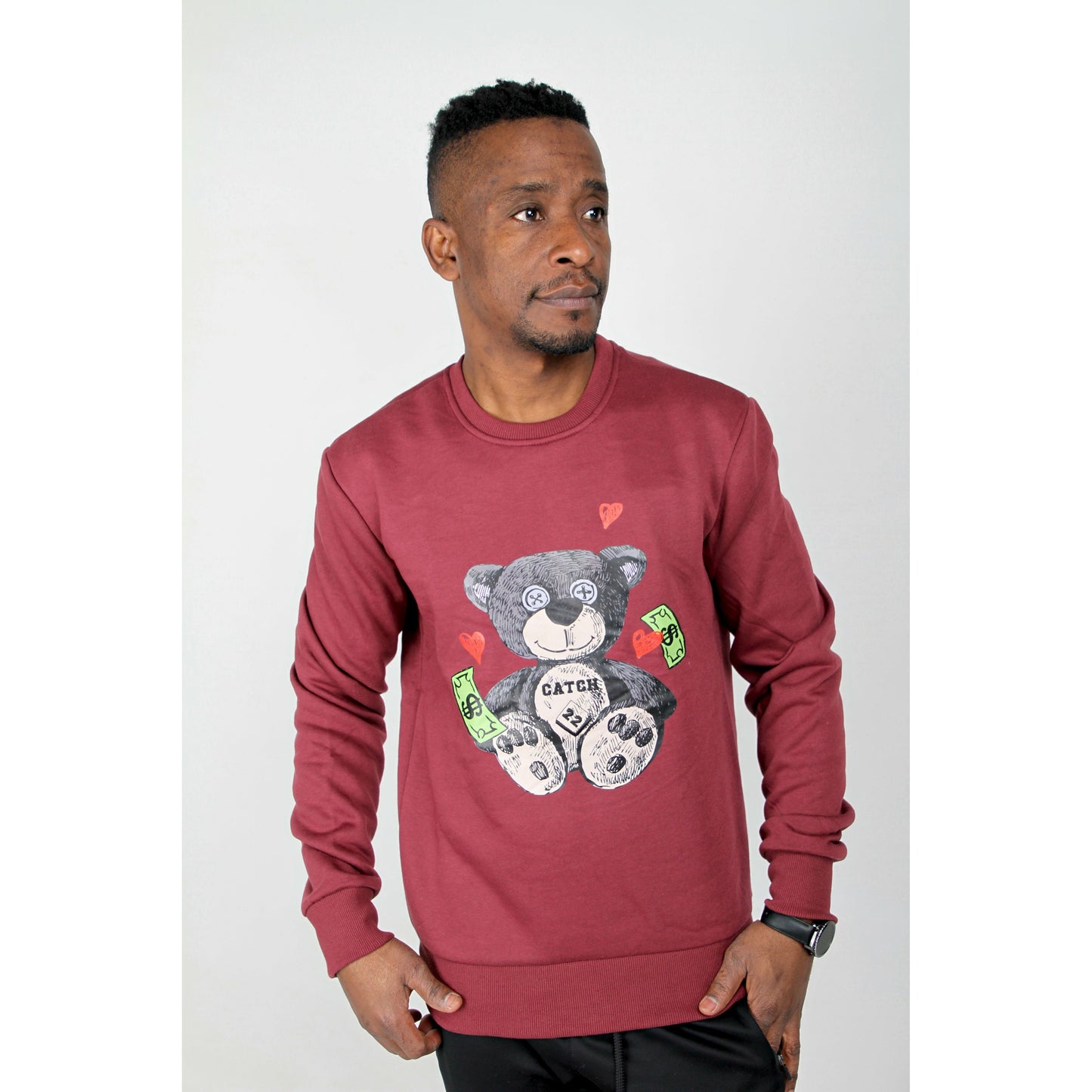 Print Sweater Men's Top