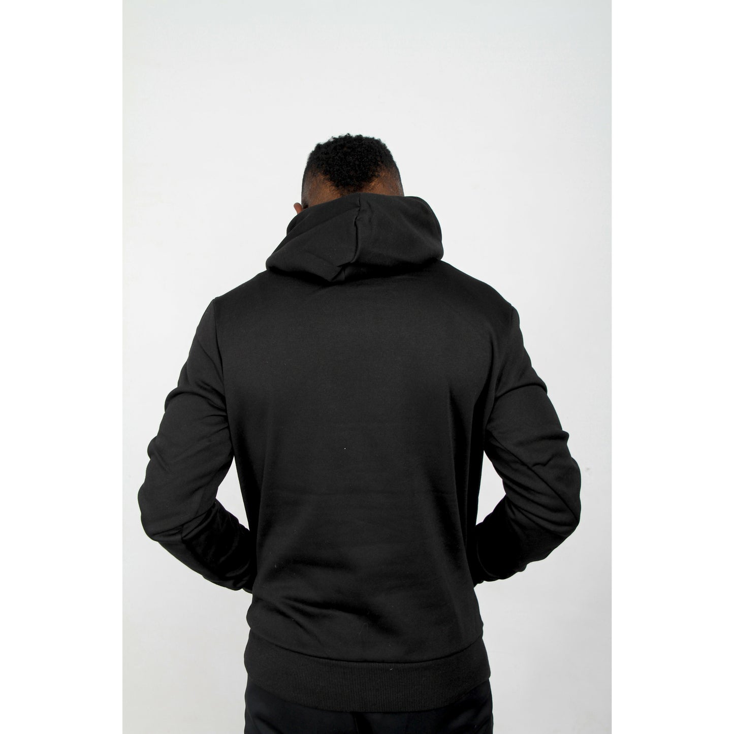 Hooded Print Sweater Men's Top