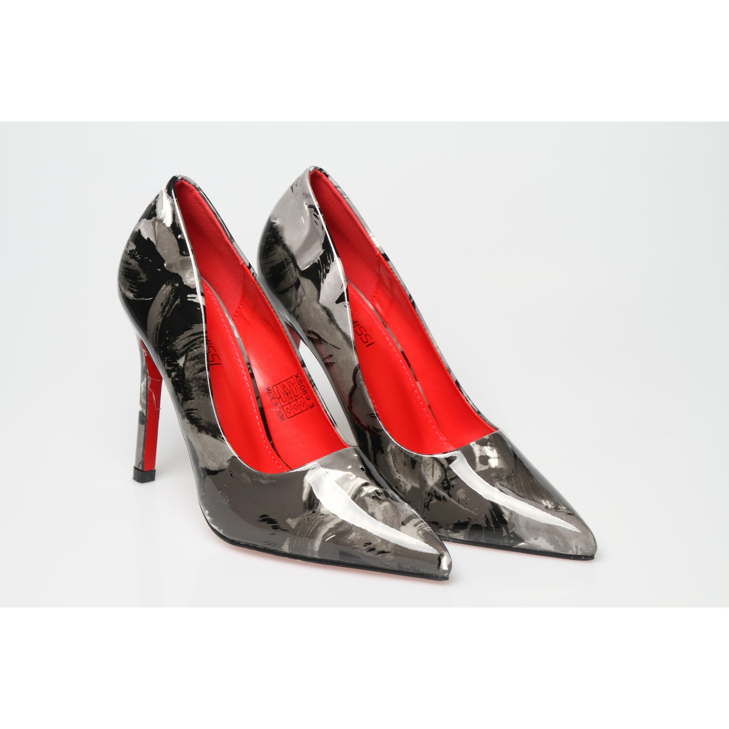 Floral Slip Stiletto Heel