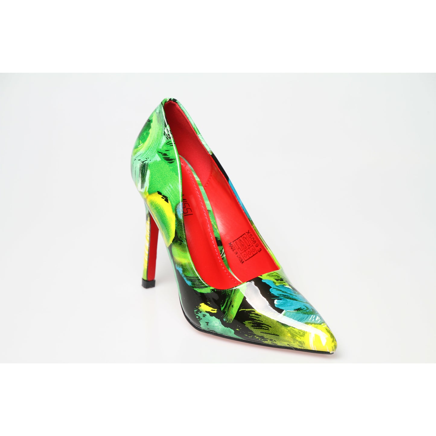 Floral Slip Stiletto Heel