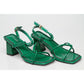Thick heel Square Toe