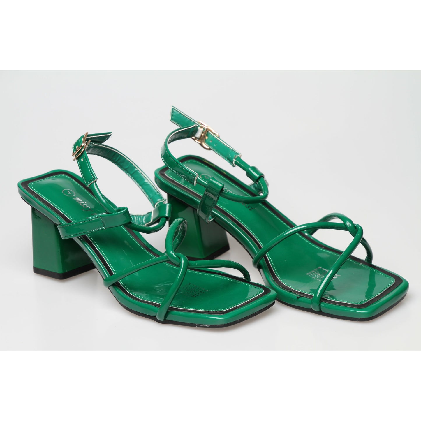 Thick heel Square Toe