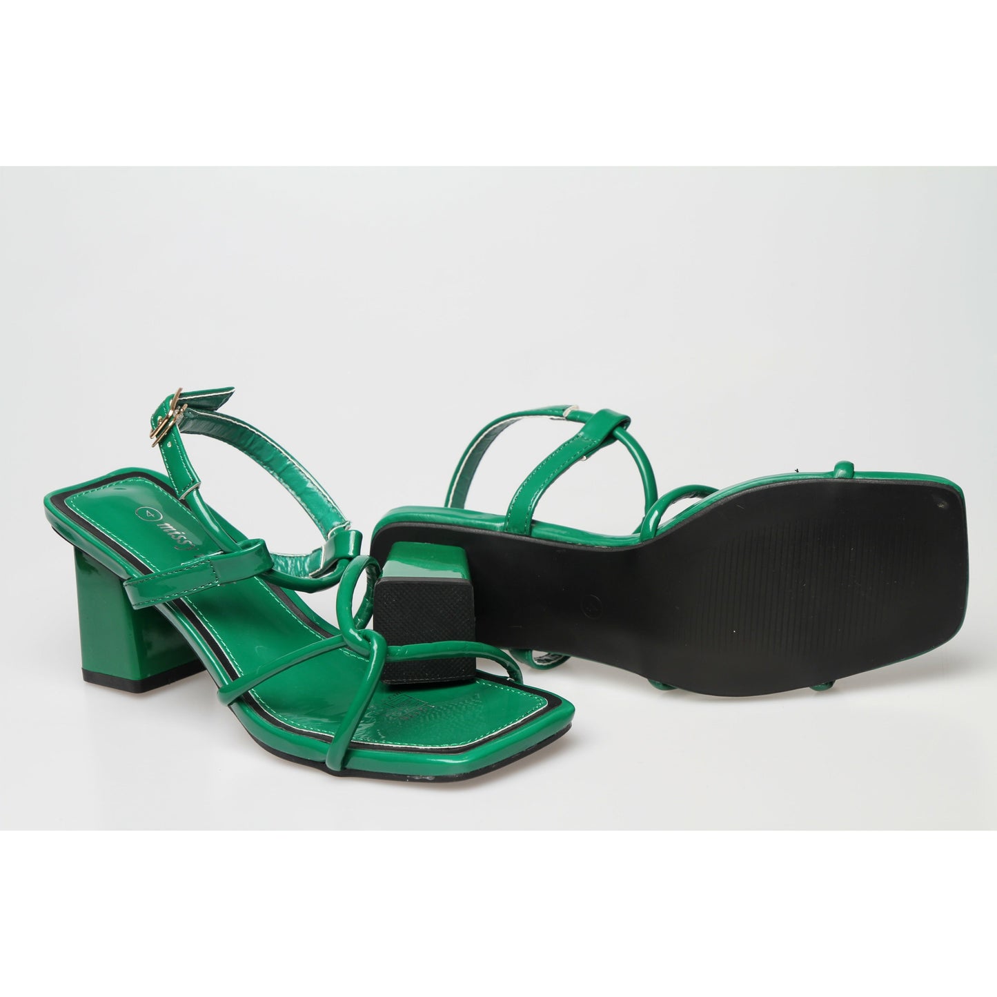 Thick heel Square Toe