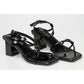 Thick heel Square Toe