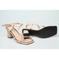Thick heel Square Toe