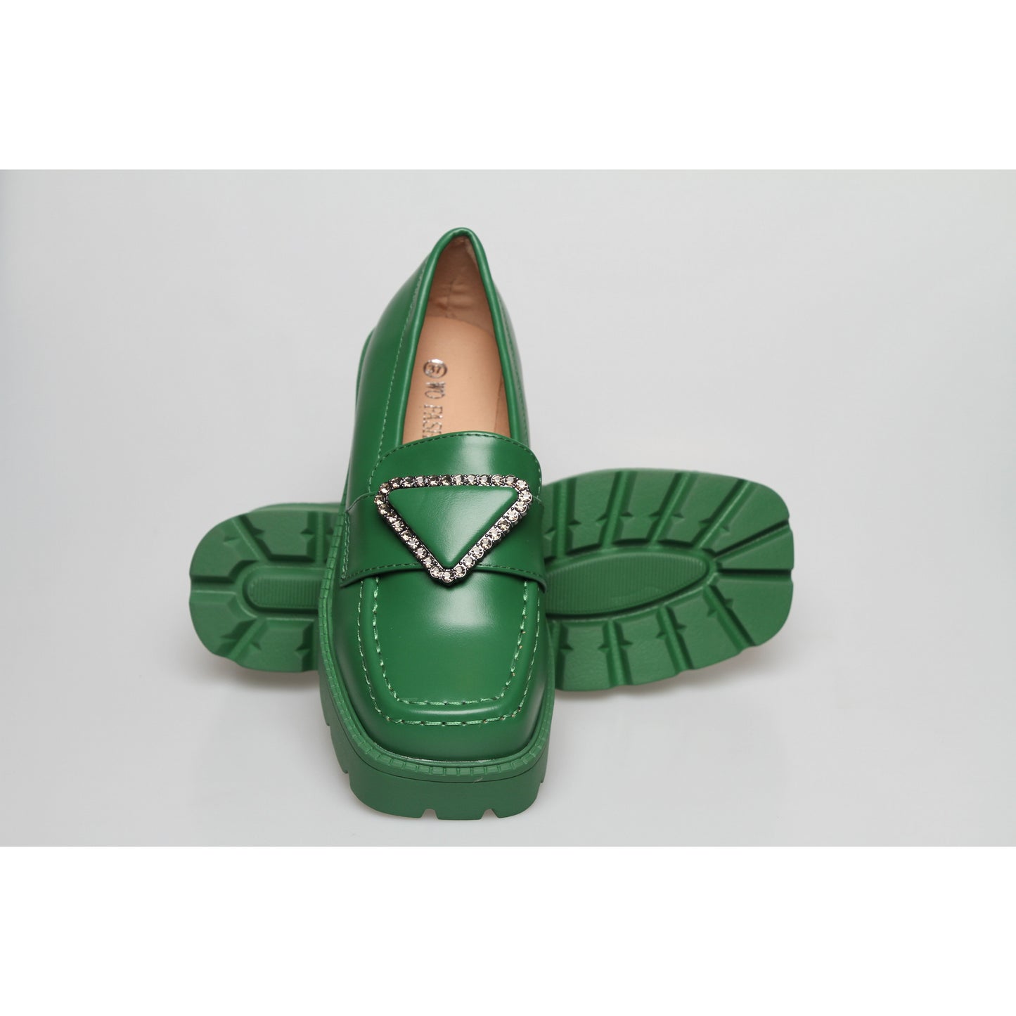 Square Toe Platform Oxford Shoes