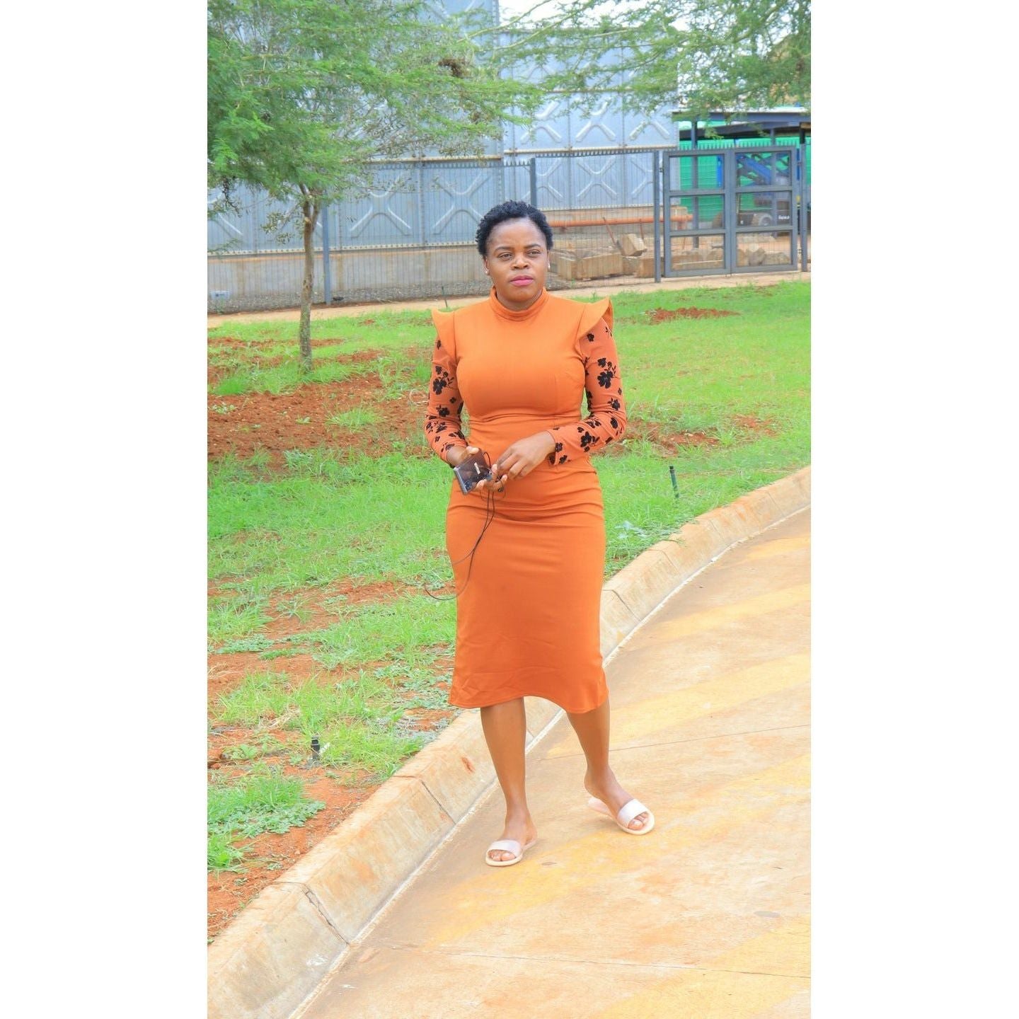 Nited Long Sleeve Bodycon Dress