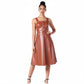 Faux Lather Dress