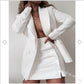 Blazer + Mini Skirt formal Set 