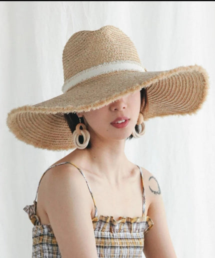 Vintage Raffia Sun Hat