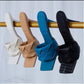 Weave Mules Heels Slippers 