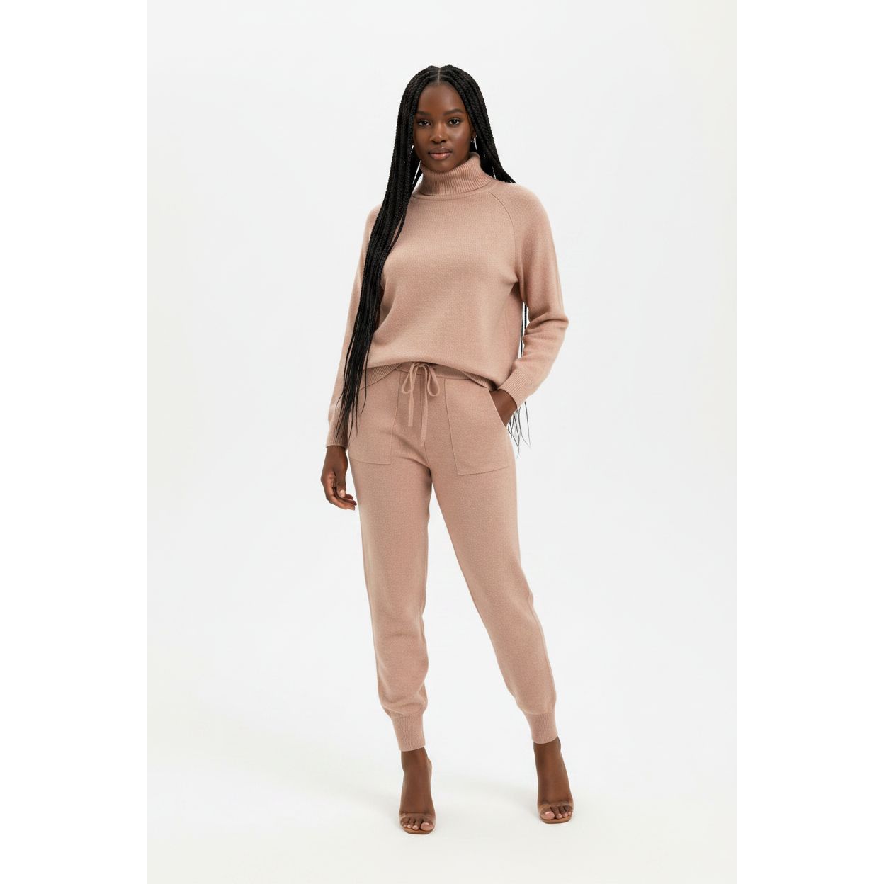 Turtleneck Sweater Set