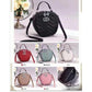 Mini PU Leather Round Bags
