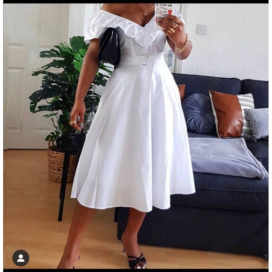 Off Shoulder Vintage dress 