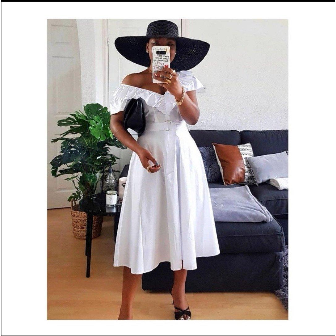 Off Shoulder Vintage dress 