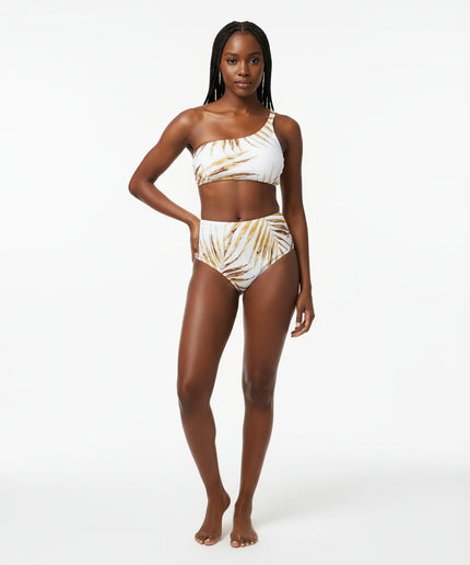 leaves print 3pcs bikini Set – YELLOW SUB TRADING