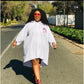 Oversized Shirt Dress.