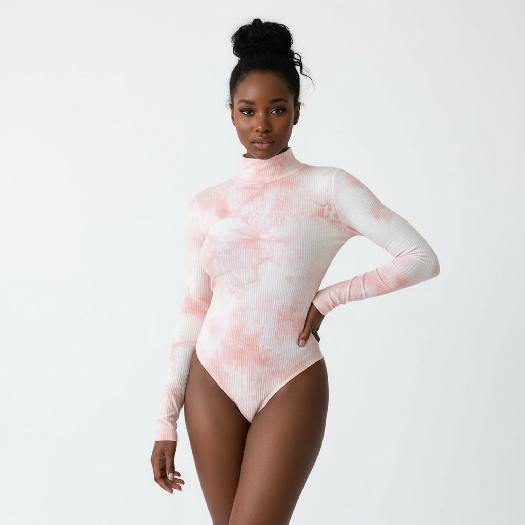 Tie Dye Print  Bodysuit 