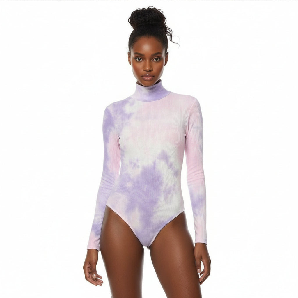 Tie Dye Print  Bodysuit 