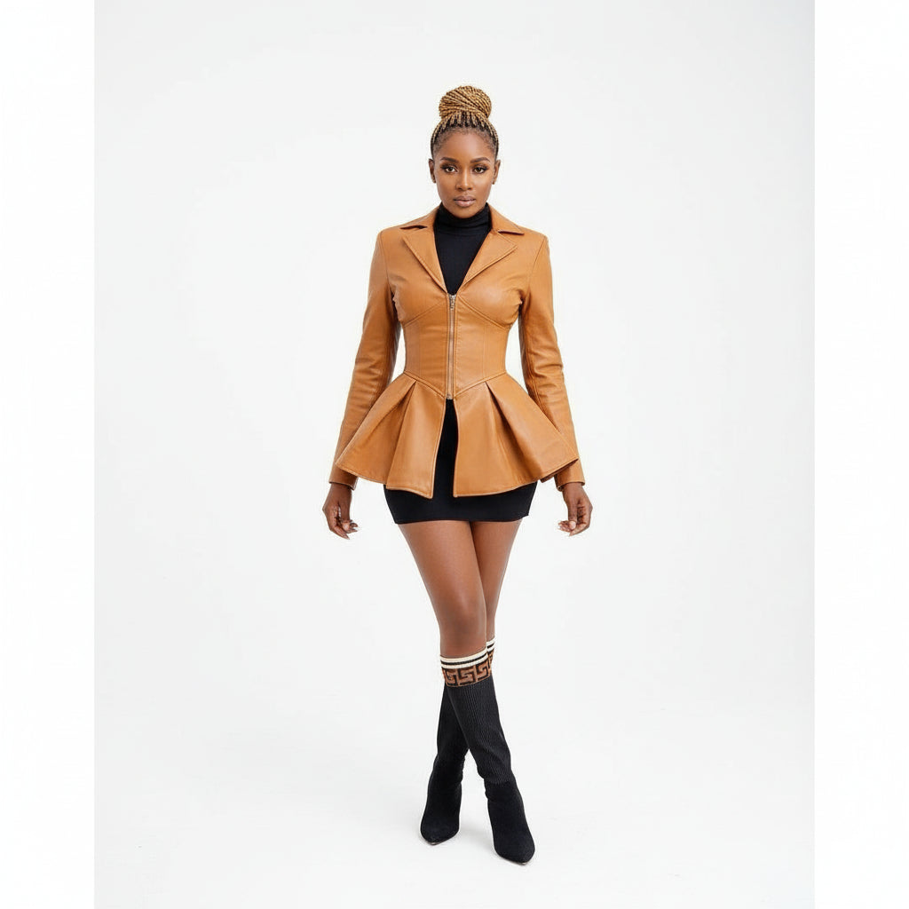 Publem Zipper Faux Jacket 