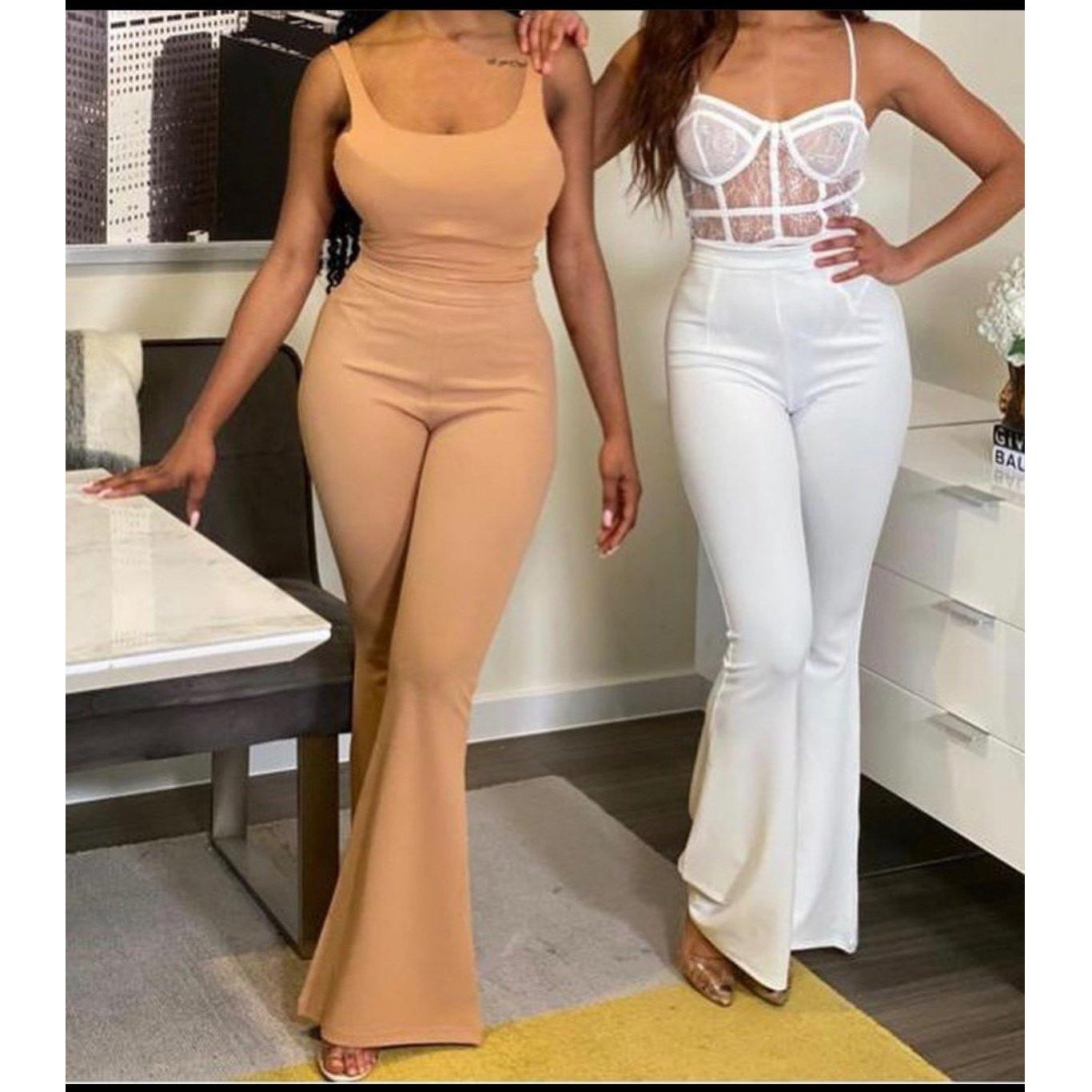 High Waisted Palaza Pants