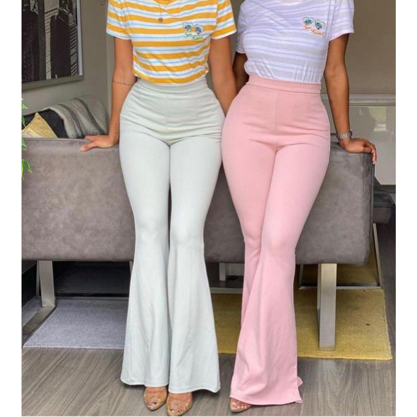 High Waisted Palaza Pants