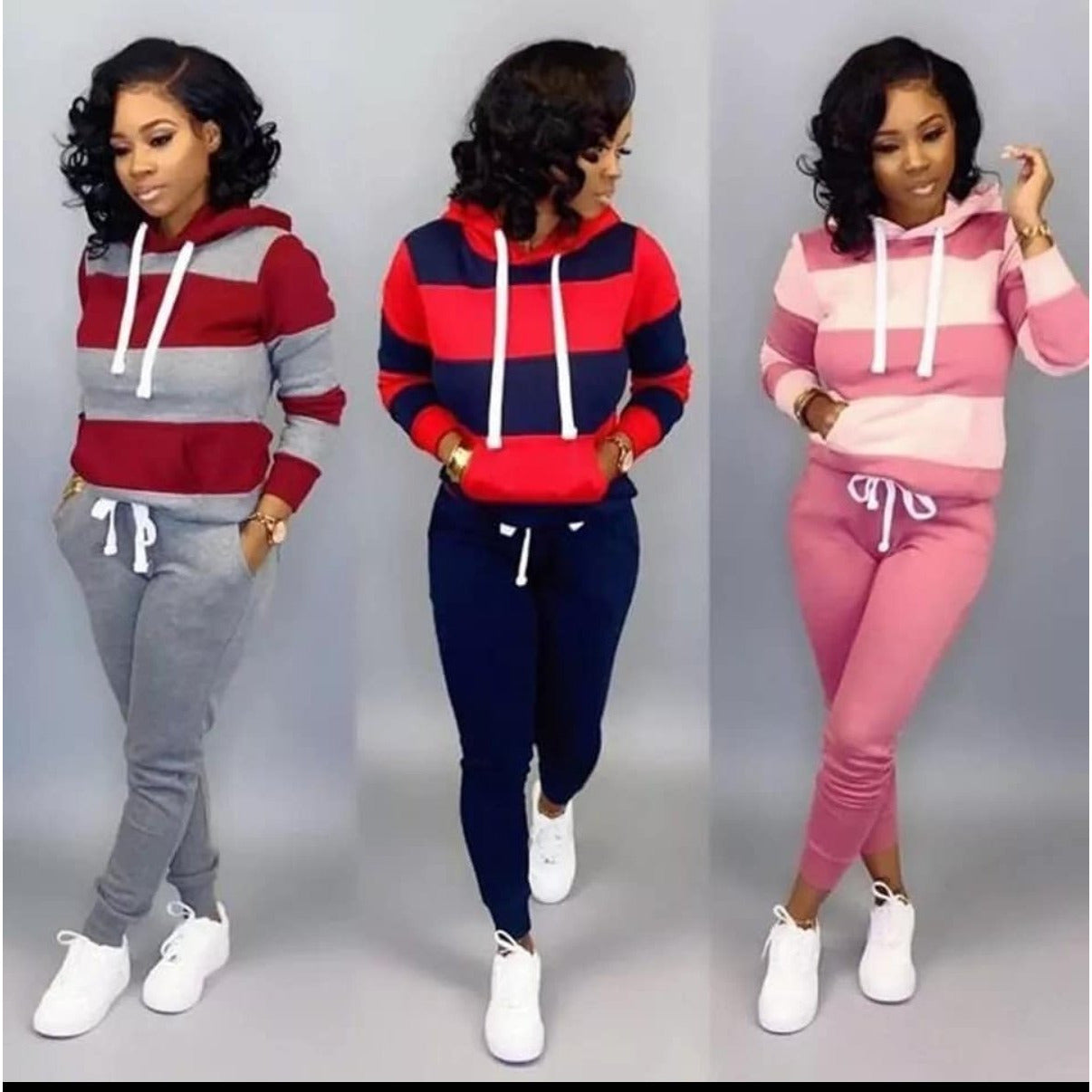 Hooded Stipend Tracksuit Set 