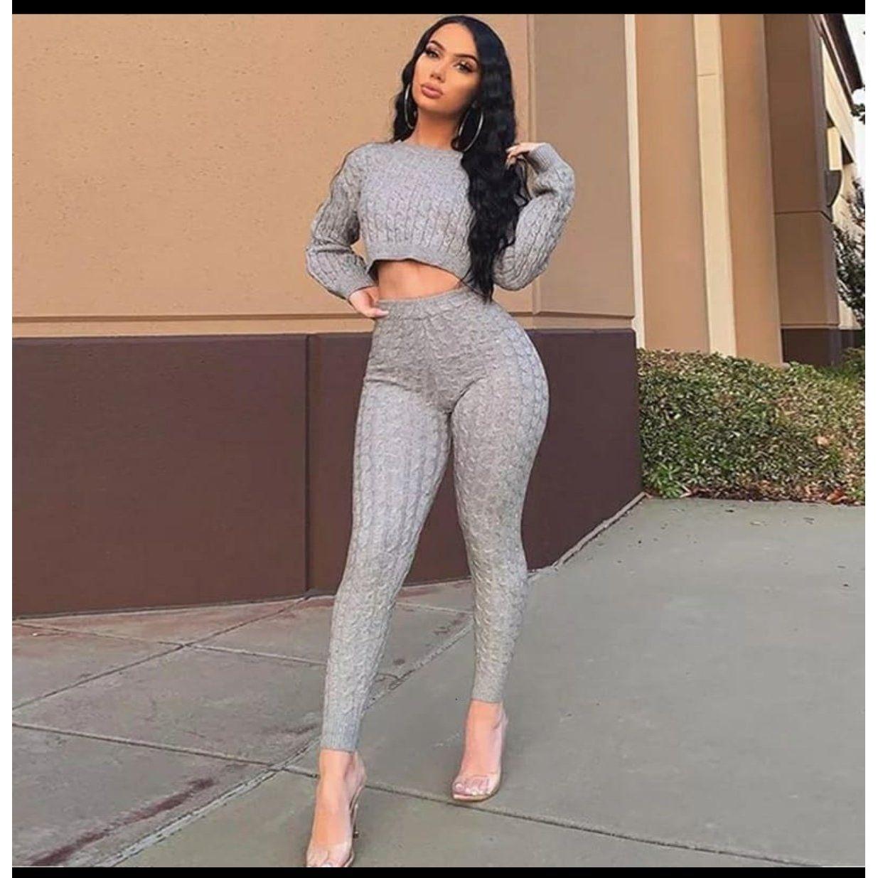 KNITTED 2 PIECES SET