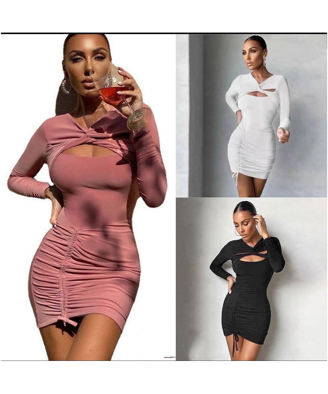 Hollow Out Sexy bodycon Dress 